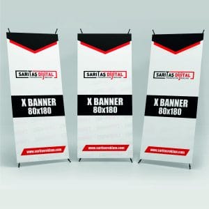 80x180 X Banner