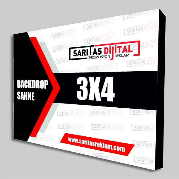 3x3 Backdrop Sahne